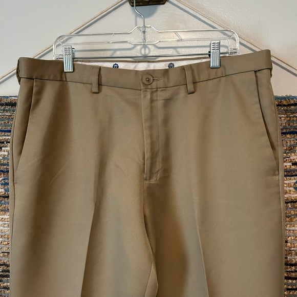 Haggar Flat Front Dress Pants - Picture 2 of 11